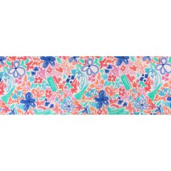 Stretch Cotton Canvas Print – Blue, Green and Pink Floral – Mood Exclusive Downright Dandy Stretch Cotton Canvas Print – Blue, Green and Pink Floral – Mood Exclusive Downright Dandy