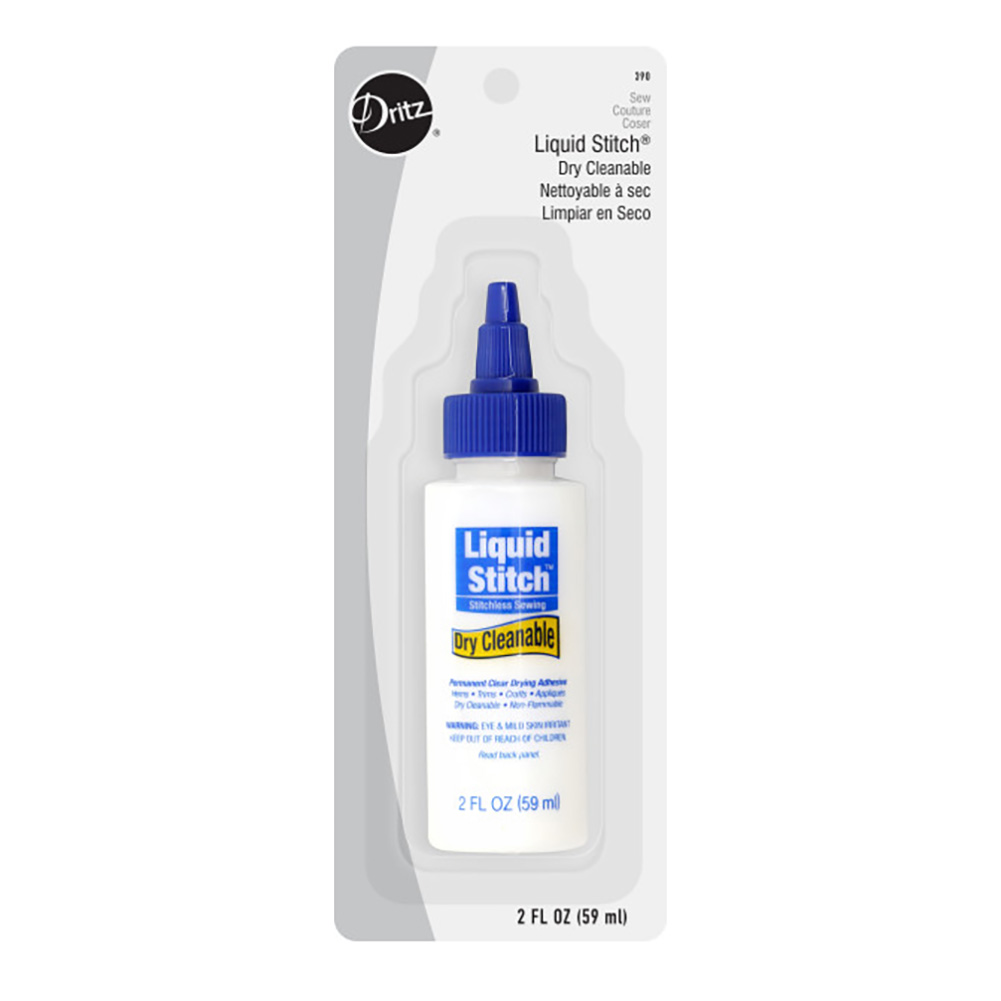 Dritz Liquid Stitch® Dry Cleanable Sewing Adhesive – 2 FL OZ Dritz Liquid Stitch® Dry Cleanable Sewing Adhesive – 2 FL OZ