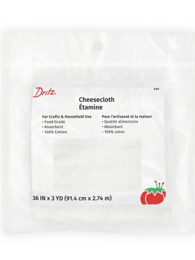 Dritz Cheesecloth – White – 36″ x 3yds Dritz Cheesecloth – White – 36″ x 3yds