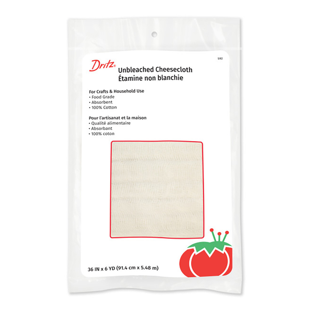 Dritz Cheesecloth – Unbleached – 36″ x 6yds Dritz Cheesecloth – Unbleached – 36″ x 6yds