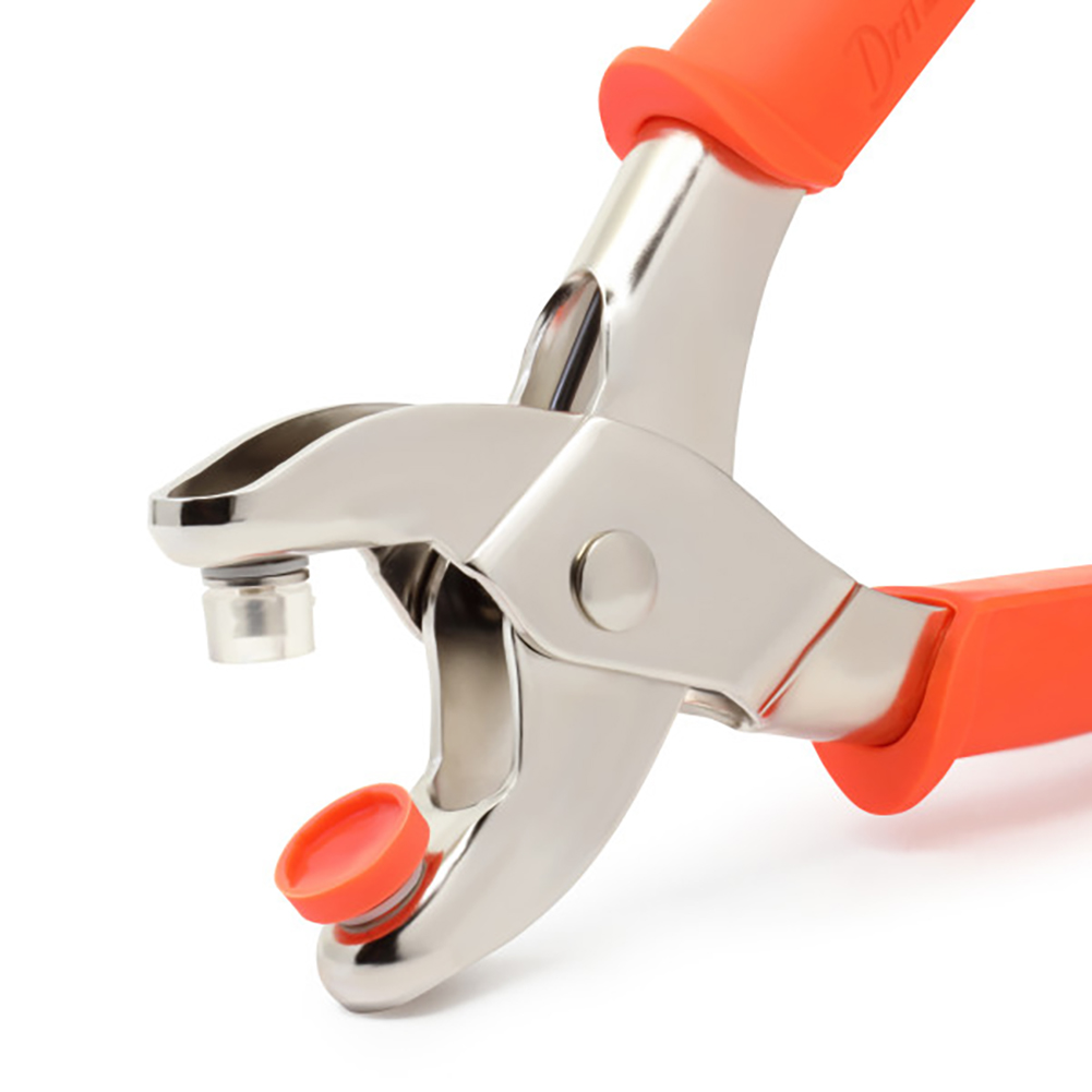 Dritz Plastic Snap Pliers Kit - Orange