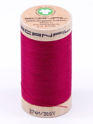 SCANFIL® 30wt Organic Pima Cotton Thread 300 yds – 4811 Love Potion SCANFIL® 30wt Organic Pima Cotton Thread 300 yds – 4811 Love Potion
