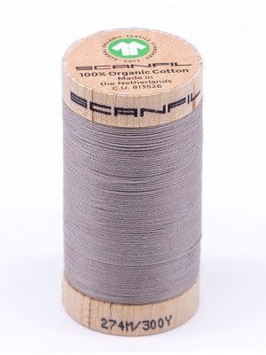 SCANFIL® 30wt Organic Pima Cotton Thread 300 yds – 4831 Chateau Gray SCANFIL® 30wt Organic Pima Cotton Thread 300 yds – 4831 Chateau Gray