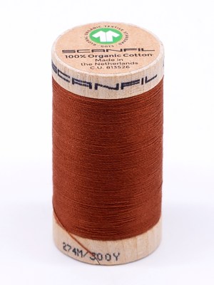 SCANFIL® 30wt Organic Pima Cotton Thread 300 yds – 4828 Baked Clay SCANFIL® 30wt Organic Pima Cotton Thread 300 yds – 4828 Baked Clay