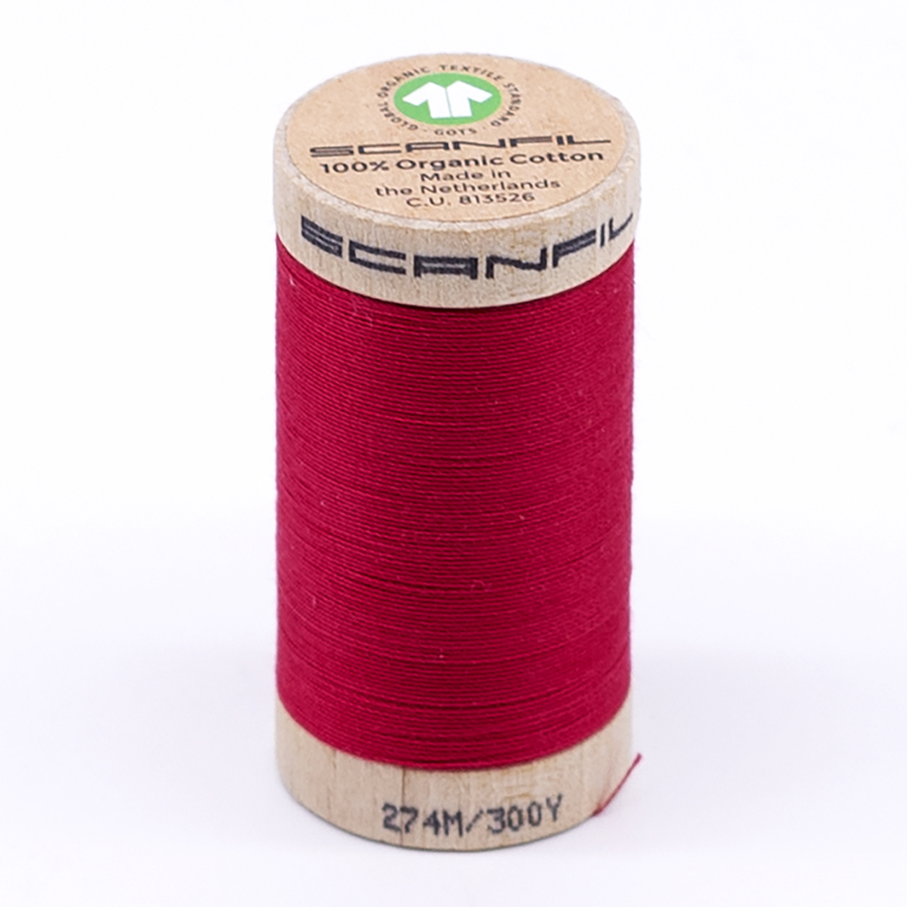 SCANFIL® 30wt Organic Pima Cotton Thread 300 yds – 4849 Watermelon SCANFIL® 30wt Organic Pima Cotton Thread 300 yds – 4849 Watermelon
