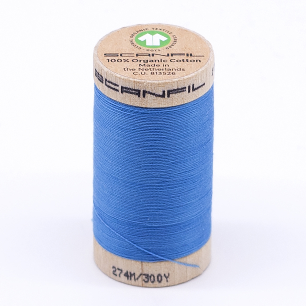 SCANFIL 30wt Organic Pima Cotton Thread 300 yds – 4867 Swim Cap SCANFIL 30wt Organic Pima Cotton Thread 300 yds – 4867 Swim Cap