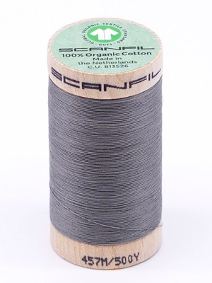 SCANFIL 50wt Organic Pima Cotton Thread 500 yds – 4832 Limestone SCANFIL 50wt Organic Pima Cotton Thread 500 yds – 4832 Limestone