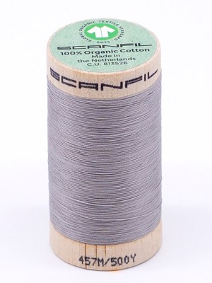 SCANFIL® 50wt Organic Pima Cotton Thread 500 yds – 4858 Dove SCANFIL® 50wt Organic Pima Cotton Thread 500 yds – 4858 Dove