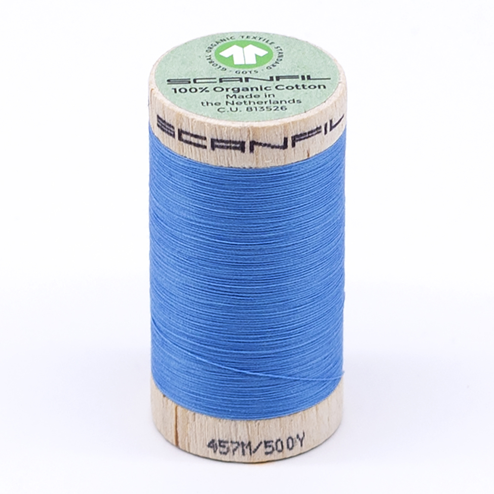 SCANFIL 50wt Organic Pima Cotton Thread 500 yds – 4867 Swim Cap SCANFIL 50wt Organic Pima Cotton Thread 500 yds – 4867 Swim Cap