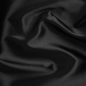 Polyester and Cotton Zibeline – Black Polyester and Cotton Zibeline – Black