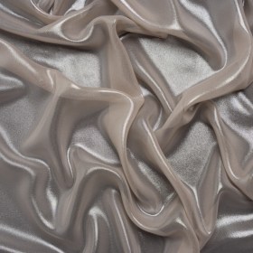 Liquid Sheen Metallic Polyester Chiffon – Silver on Pink – Liquid Sheen Chiffon Collection Liquid Sheen Metallic Polyester Chiffon – Silver on Pink – Liquid Sheen Chiffon Collection