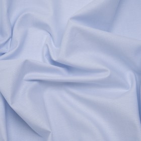 Cotton Oxford Shirting – Pale Blue and White – Designer Deadstock Cotton Oxford Shirting – Pale Blue and White – Designer Deadstock