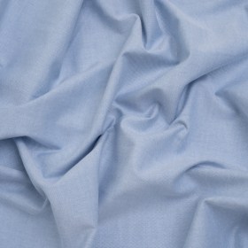 Cotton Oxford Shirting – Sky Blue and White – Deadstock Cotton Oxford Shirting – Sky Blue and White – Deadstock
