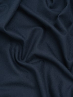 Cotton Twill Shirting – Dark Blue – Deadstock Cotton Twill Shirting – Dark Blue – Deadstock