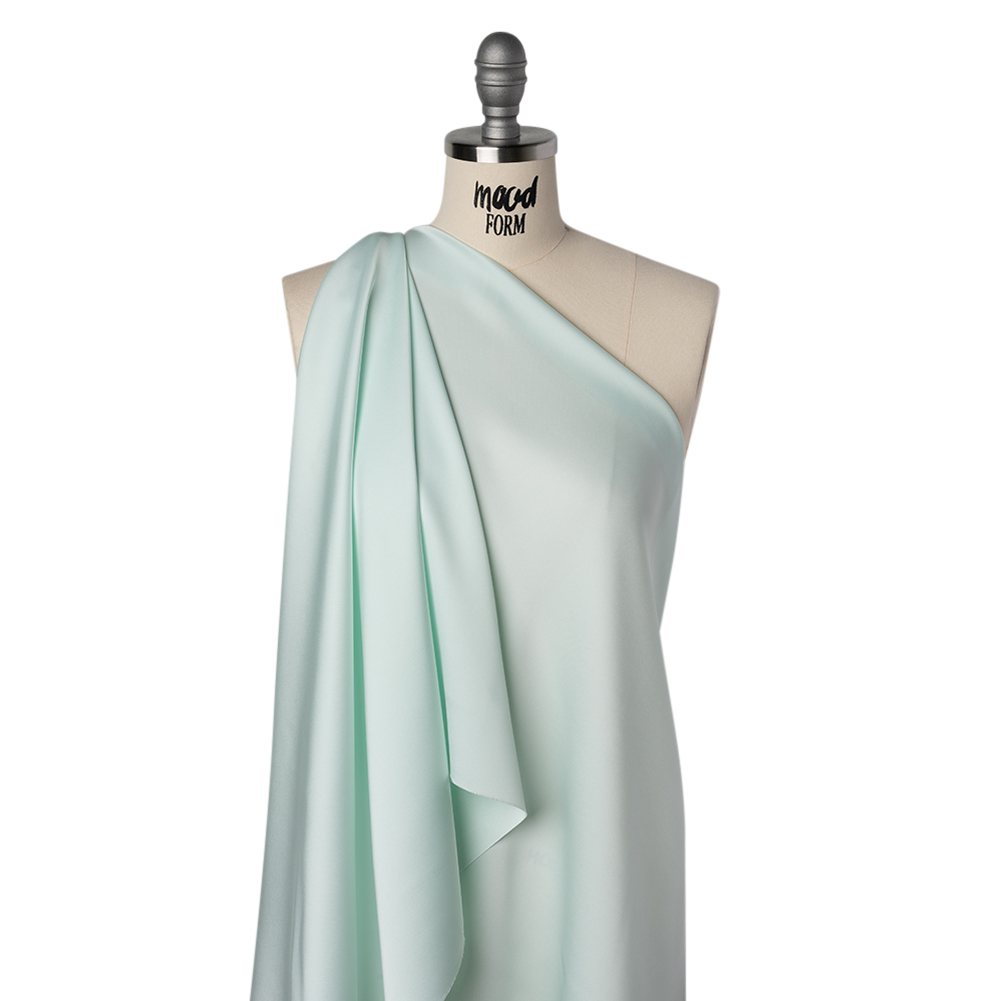 Soft Double Face Polyester Twill – Light Sky Blue – Viola Collection Soft Double Face Polyester Twill – Light Sky Blue – Viola Collection