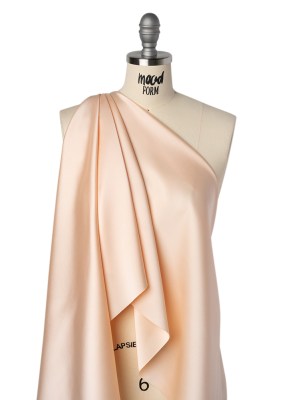 Soft Double Face Polyester Twill – Light Peach – Viola Collection Soft Double Face Polyester Twill – Light Peach – Viola Collection