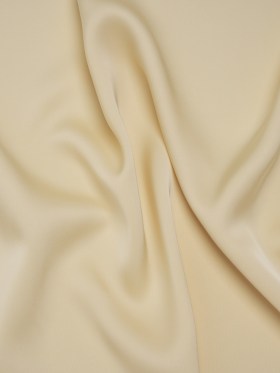 Soft Double Face Polyester Twill – Light Beige – Viola Collection Soft Double Face Polyester Twill – Light Beige – Viola Collection
