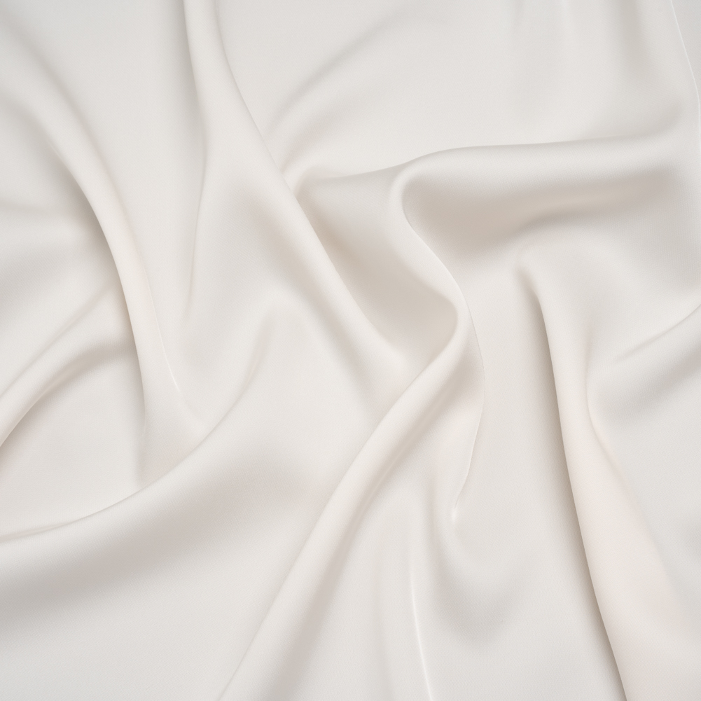 Soft Double Face Polyester Twill – Ivory – Viola Collection Soft Double Face Polyester Twill – Ivory – Viola Collection