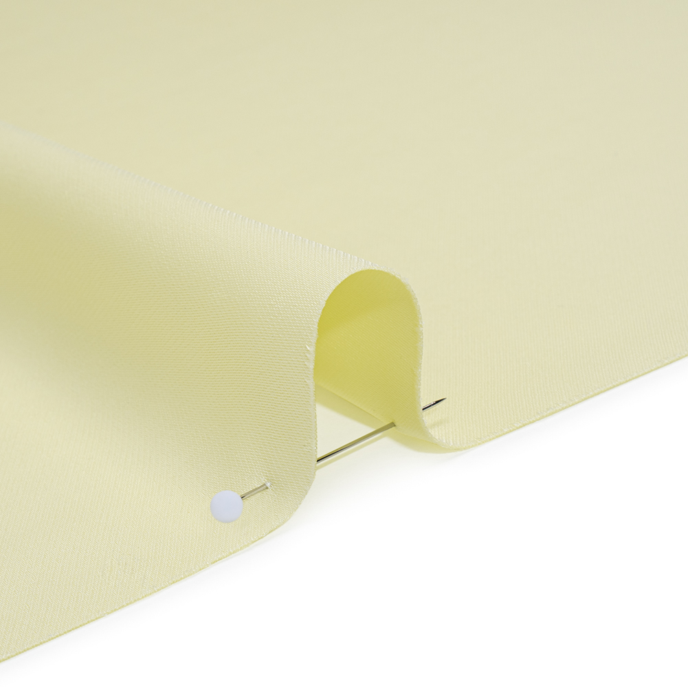 Soft Double Face Polyester Twill – Pale Lime Green – Viola Collection Soft Double Face Polyester Twill – Pale Lime Green – Viola Collection