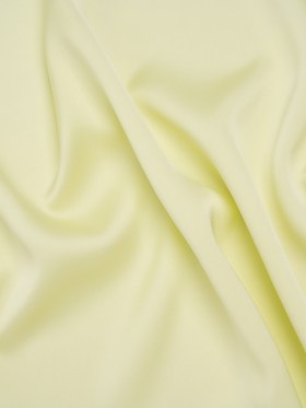 Soft Double Face Polyester Twill – Pale Lime Green – Viola Collection Soft Double Face Polyester Twill – Pale Lime Green – Viola Collection
