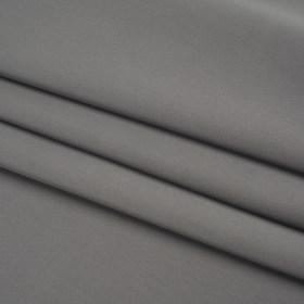 Soft Double Face Polyester Twill – Gray – Viola Collection Soft Double Face Polyester Twill – Gray – Viola Collection