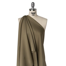 Soft Double Face Polyester Twill – Dusty Brown – Viola Collection Soft Double Face Polyester Twill – Dusty Brown – Viola Collection