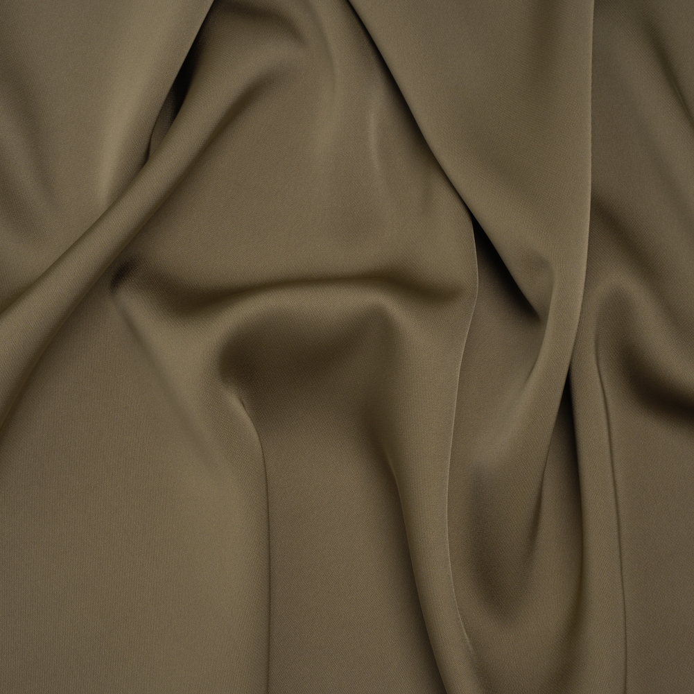 Soft Double Face Polyester Twill – Dusty Brown – Viola Collection Soft Double Face Polyester Twill – Dusty Brown – Viola Collection