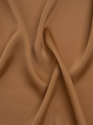 Soft Double Face Polyester Twill – Adobe Brown – Viola Collection Soft Double Face Polyester Twill – Adobe Brown – Viola Collection