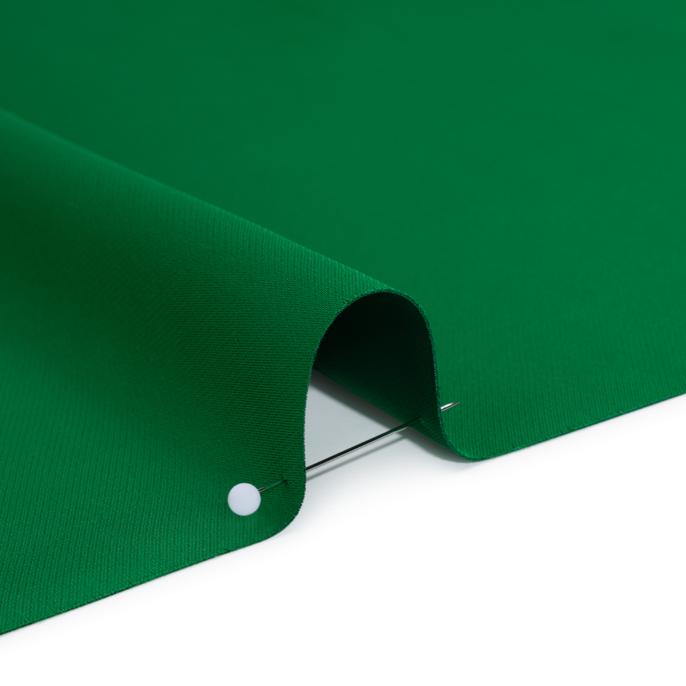 Soft Double Face Polyester Twill – Kelly Green – Viola Collection Soft Double Face Polyester Twill – Kelly Green – Viola Collection