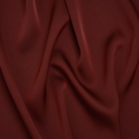 Soft Double Face Polyester Twill – Burgundy – Viola Collection Soft Double Face Polyester Twill – Burgundy – Viola Collection