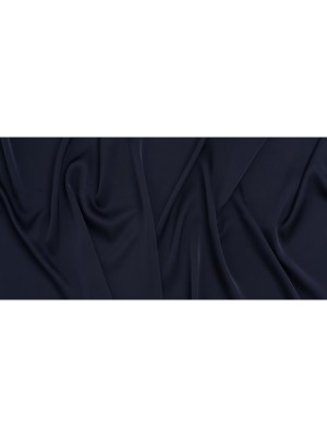 Soft Double Face Polyester Twill – Navy Blue – Viola Collection Soft Double Face Polyester Twill – Navy Blue – Viola Collection