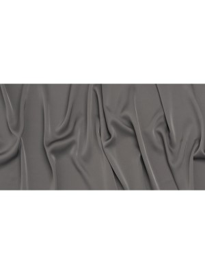 Soft Double Face Polyester Twill – Graphite Gray – Viola Collection Soft Double Face Polyester Twill – Graphite Gray – Viola Collection