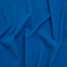 Soft Lightweight Polyester Gabardine – Bright Blue – Stefanie Collection Soft Lightweight Polyester Gabardine – Bright Blue – Stefanie Collection