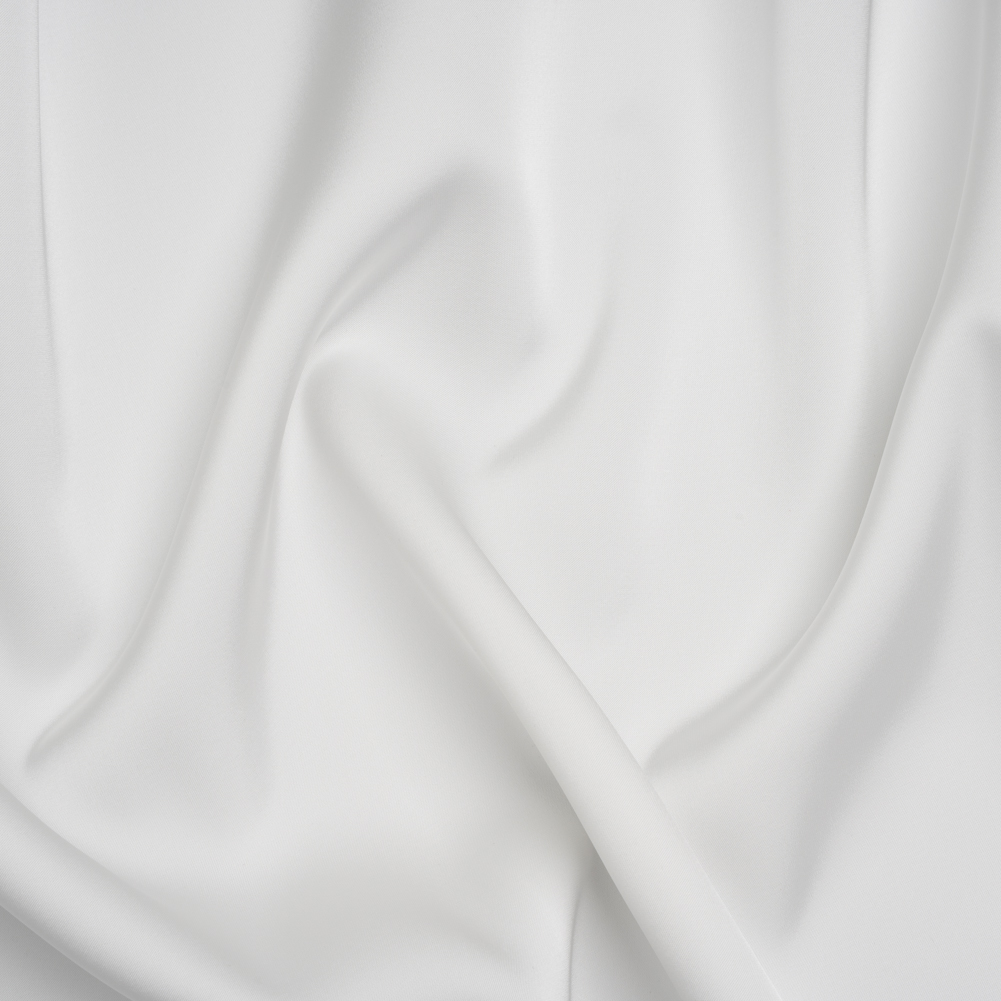 Soft Double Face Polyester Satin – Off White – Samantha Collection Soft Double Face Polyester Satin – Off White – Samantha Collection