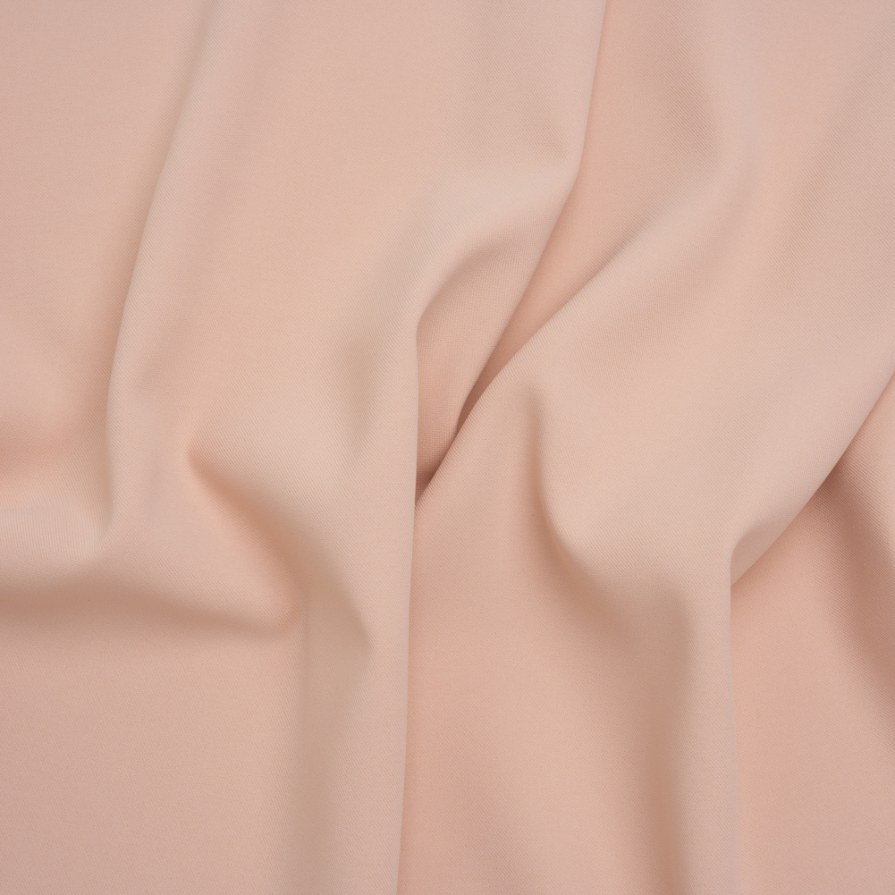 Soft Lightweight Polyester Gabardine – Baby Pink – Stefanie Collection Soft Lightweight Polyester Gabardine – Baby Pink – Stefanie Collection
