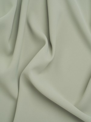 Soft Lightweight Polyester Gabardine – Light Sage Green – Stefanie Collection Soft Lightweight Polyester Gabardine – Light Sage Green – Stefanie Collection