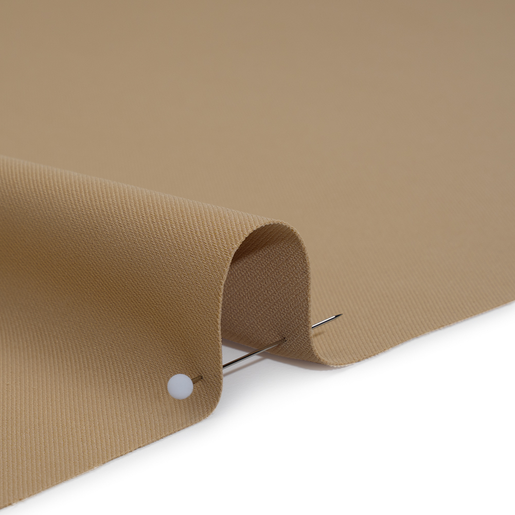 Soft Lightweight Polyester Gabardine - Nude - Stefanie Collection