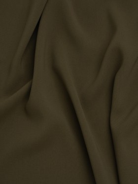 Soft Lightweight Polyester Gabardine – Olive Green – Stefanie Collection Soft Lightweight Polyester Gabardine – Olive Green – Stefanie Collection