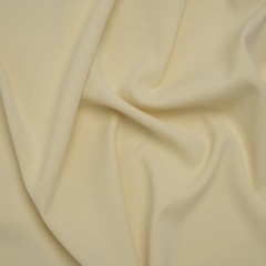 Soft Lightweight Polyester Gabardine – Pale Yellow – Stefanie Collection Soft Lightweight Polyester Gabardine – Pale Yellow – Stefanie Collection