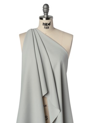 Soft Lightweight Polyester Gabardine – Storm Cloud Blue – Stefanie Collection Soft Lightweight Polyester Gabardine – Storm Cloud Blue – Stefanie Collection