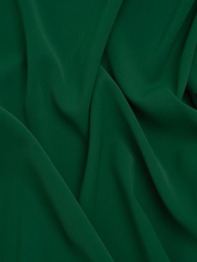 Soft Lightweight Polyester Gabardine – Emerald Green – Stefanie Collection Soft Lightweight Polyester Gabardine – Emerald Green – Stefanie Collection