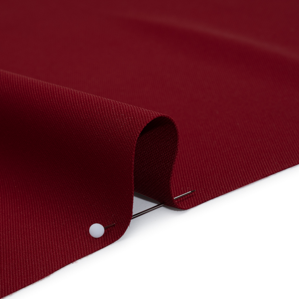 Soft Lightweight Polyester Gabardine - Red - Stefanie Collection