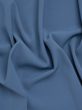 Soft Lightweight Polyester Gabardine – Country Blue – Stefanie Collection Soft Lightweight Polyester Gabardine – Country Blue – Stefanie Collection
