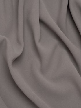 Soft Lightweight Polyester Gabardine – Gray – Stefanie Collection Soft Lightweight Polyester Gabardine – Gray – Stefanie Collection
