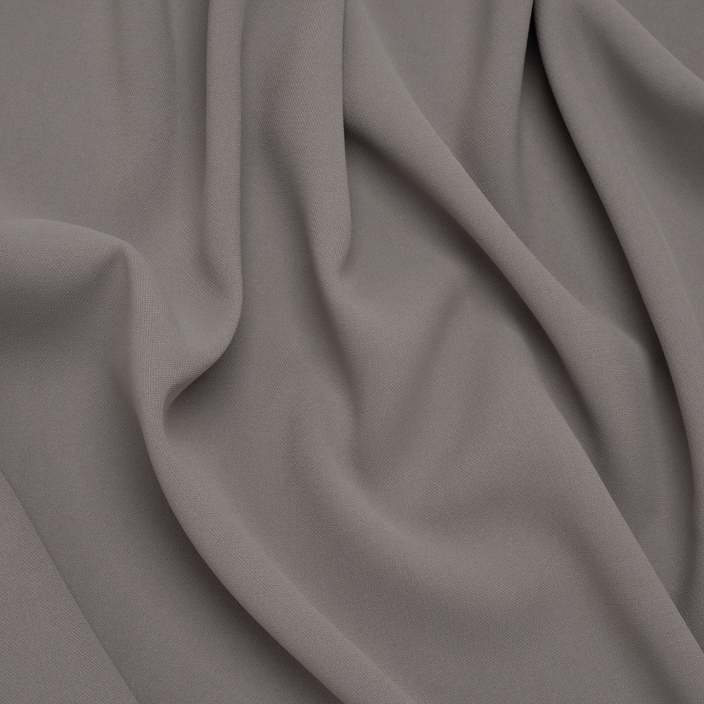 Soft Lightweight Polyester Gabardine – Gray – Stefanie Collection Soft Lightweight Polyester Gabardine – Gray – Stefanie Collection