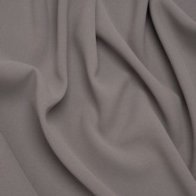 Soft Lightweight Polyester Gabardine – Gray – Stefanie Collection Soft Lightweight Polyester Gabardine – Gray – Stefanie Collection