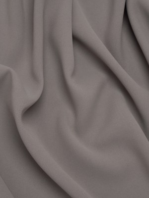 Soft Lightweight Polyester Gabardine – Gray – Stefanie Collection Soft Lightweight Polyester Gabardine – Gray – Stefanie Collection