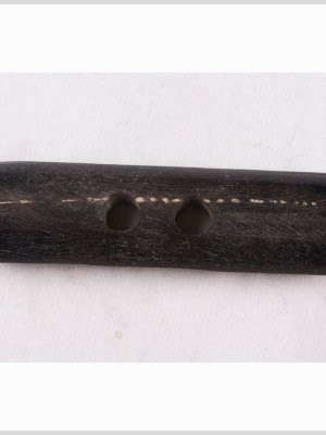 Black Oversized Pointed Horn Toggle – 110L/70mm Black Oversized Pointed Horn Toggle – 110L/70mm