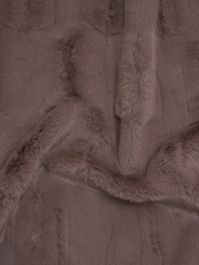 Textured Short Pile Recycled Polyester Faux Fur – Dusty Mauve Abstract Textured Short Pile Recycled Polyester Faux Fur – Dusty Mauve Abstract