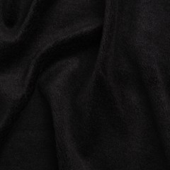 Super Short Pile Wool Blend Faux Sherling – Black Super Short Pile Wool Blend Faux Sherling – Black